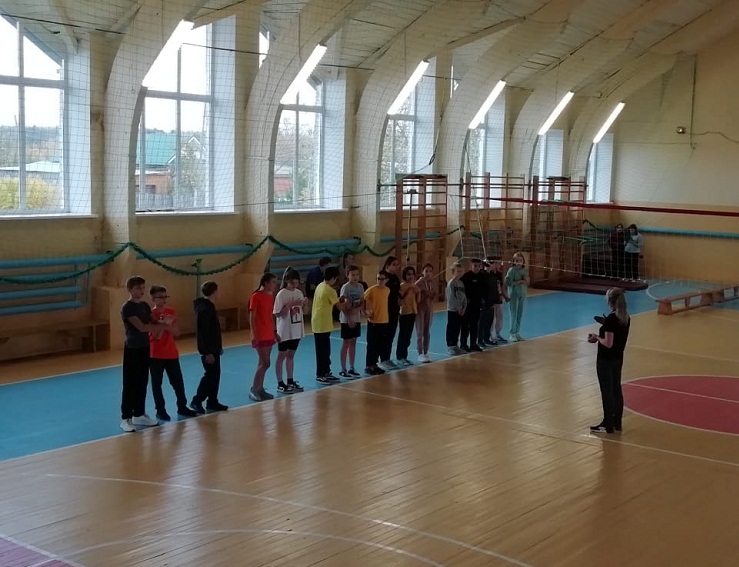 Построение перед соревнованиями.